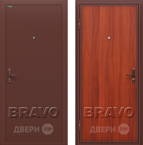Дверь Bravo Инсайд эконом (Внутреннее открывание) в Химках
