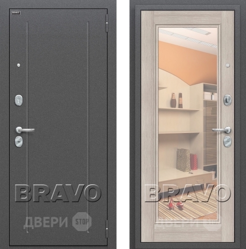 Дверь Bravo Оптим Флэш Капучино в Химках