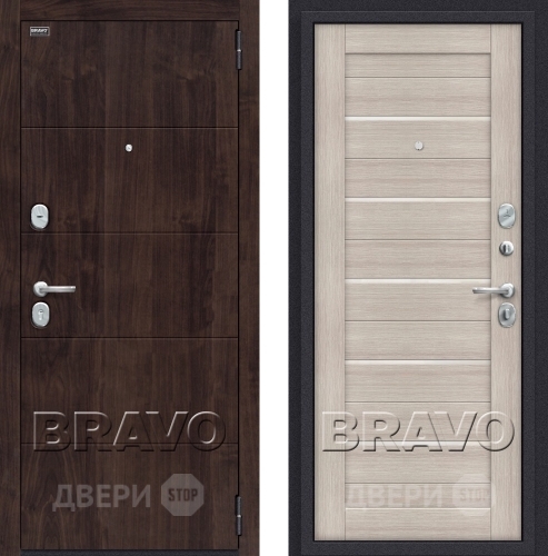 Дверь Bravo Оптим Прайм Капучино в Химках