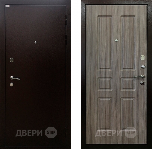 Входная металлическая Дверь Ратибор Комфорт Палисандр светлый в Химках