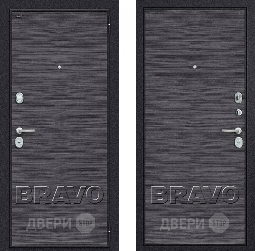 Входная металлическая Дверь Groff Т3-300 Black Wood в Химках