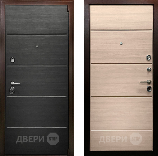 Входная металлическая Дверь Ратибор Спектр 3К Акация поперечная в Химках