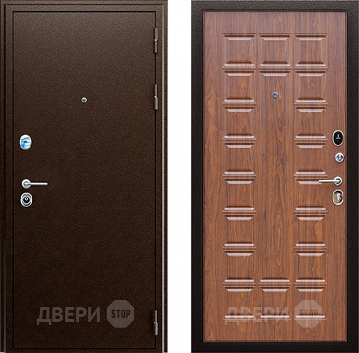 Входная металлическая Дверь АСД Спартак Орех темный в Химках