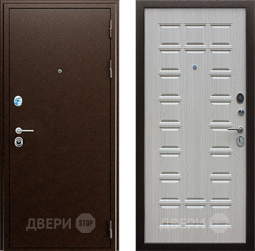 Входная металлическая Дверь АСД Спартак Белёный дуб в Химках