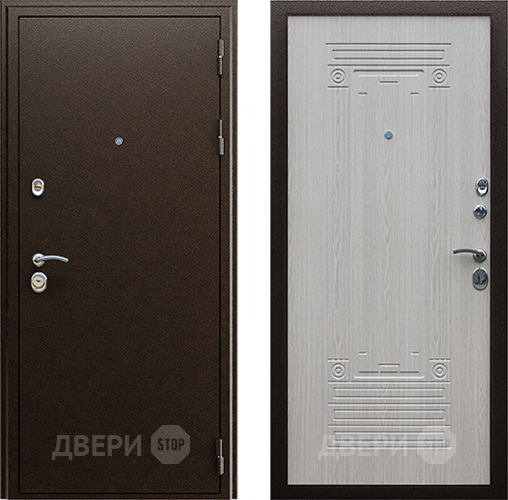 Входная металлическая Дверь АСД Триумф Белёный дуб в Химках