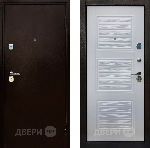 Дверь СТОП Авангард 3К Беленый Дуб в Химках