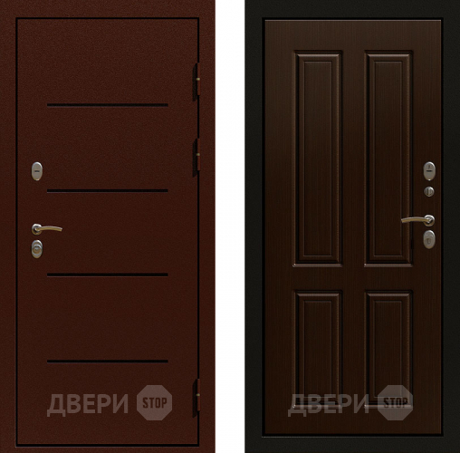 Входная металлическая Дверь Райтвер Термо венге в Химках