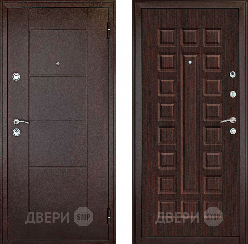 Входная металлическая Дверь Форпост Квадро Венге в Химках