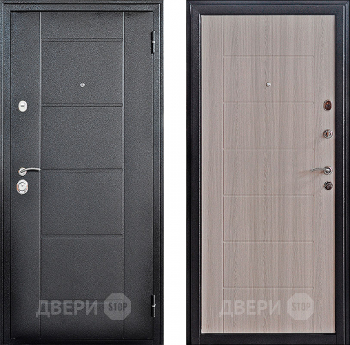 Входная металлическая Дверь Форпост Квадро 2 Лиственница серая в Химках