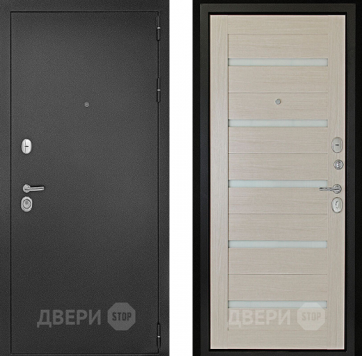 Входная металлическая Дверь Дверной Континент Рубикон - 1 Царга Лиственница в Химках