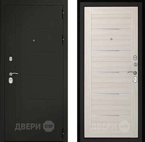 Входная металлическая Дверь (Дверной Континент) Сити - С3К Беленый дуб в Химках