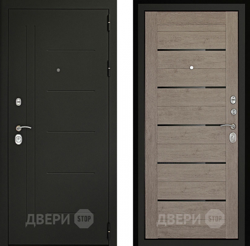 Входная металлическая Дверь (Дверной Континент) Сити - С3К Лиственница серая в Химках