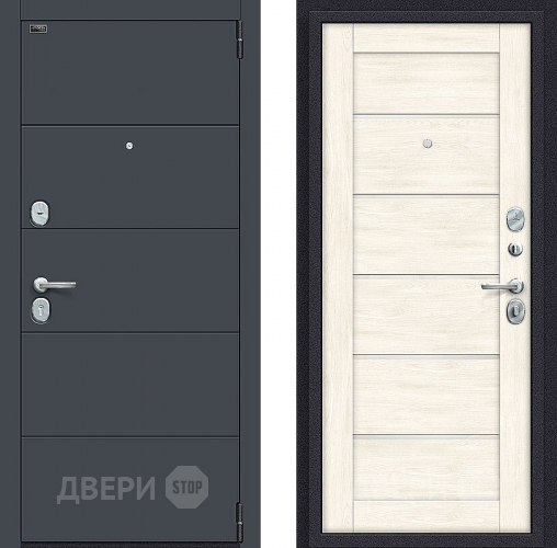 Дверь Bravo Порта S-3 4/Л22 Nordic Oak в Химках