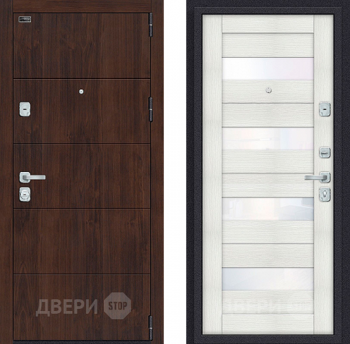 Входная металлическая Дверь Bravo Porta M-3 4/П23 Bianco Veralinga в Химках