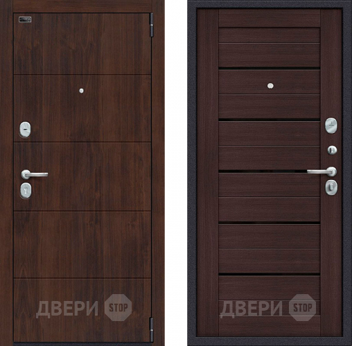 Входная металлическая Дверь Bravo Porta S-3 4/П22 Венге в Химках