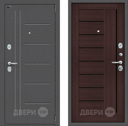 Входная металлическая Дверь Bravo Porta S-2 109/П29 Венге в Химках