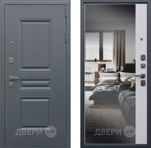 Дверь АСД Барселона с зеркалом в Химках