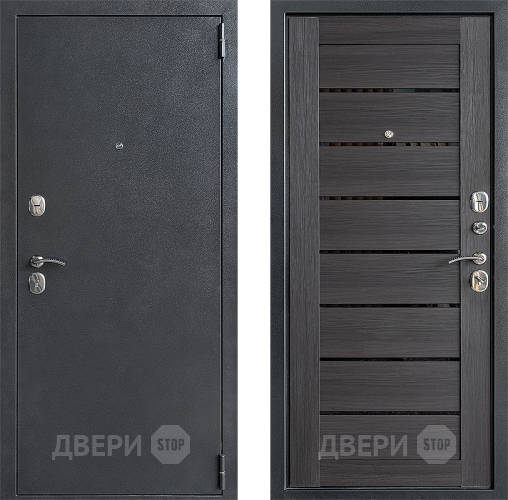 Входная металлическая Дверь Дверной Континент ДК-70 Царга Эко Венге в Химках