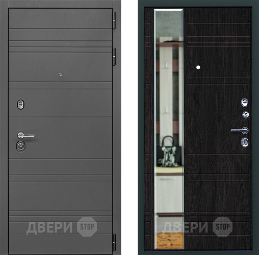 Входная металлическая Дверь Дверной Континент Новелло Венге в Химках