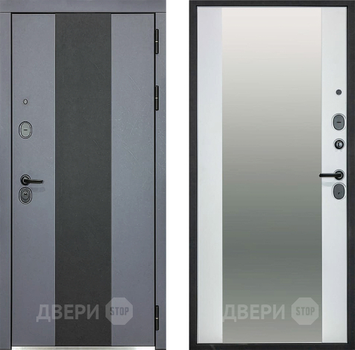 Входная металлическая Дверь Сударь МХ-51 Зеркало в Химках