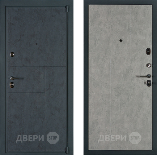 Дверь Заводские двери Графит в Химках