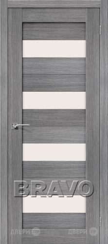 Межкомнатная дверь Порта-23 (Grey Veralinga) в Химках