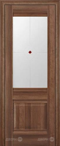 Межкомнатная дверь ProfilDoors 2X орех сиена (узор матовый) в Химках