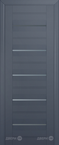 Межкомнатная дверь ProfilDoors 48U антрацит (графит) в Химках