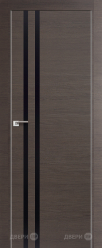 Межкомнатная дверь ProfilDoors 19Z грей (черный глянец) в Химках