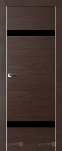Межкомнатная дверь ProfilDoors 3Z венге кроскут (черный лак) в Химках