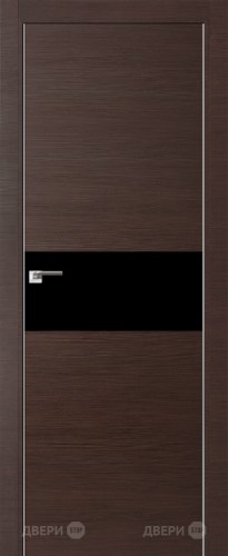 Межкомнатная дверь ProfilDoors 4Z венге кроскут (черный лак) в Химках