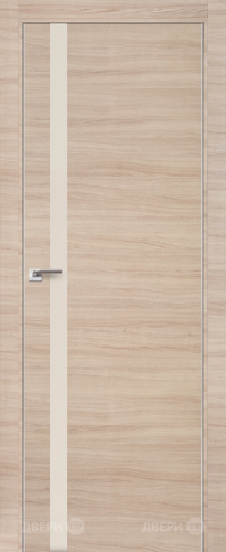 Межкомнатная дверь ProfilDoors 6Z капучино кроскут (перламутровый лак) в Химках