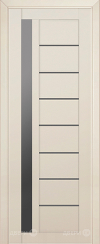 Межкомнатная дверь ProfilDoors 37U магнолия сатинат (графит) в Химках