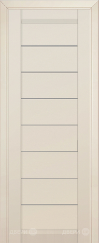 Межкомнатная дверь ProfilDoors 71U магнолия сатинат (графит) в Химках