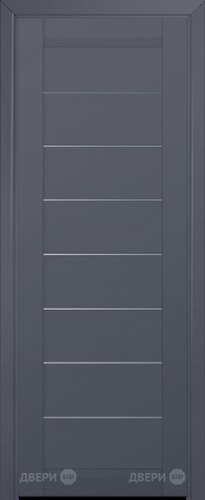 Межкомнатная дверь ProfilDoors 71U антрацит (графит) в Химках