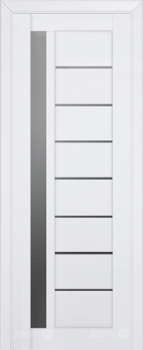 Межкомнатная дверь ProfilDoors 37L белый люкс (графит) в Химках