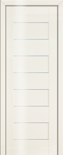 Межкомнатная дверь ProfilDoors 45L магнолия люкс (графит) в Химках