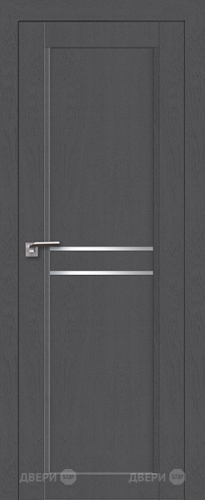 Межкомнатная дверь ProfilDoors 2-75 XN Грувд (графит) в Химках