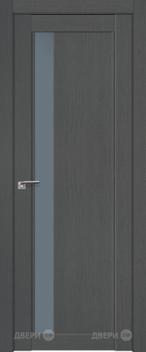 Межкомнатная дверь ProfilDoors 2-71 XN Грувд (графит) в Химках