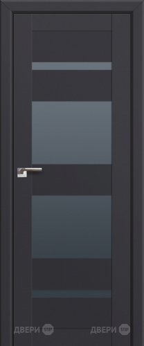 Межкомнатная дверь ProfilDoors 72U Антрацит (графит) в Химках