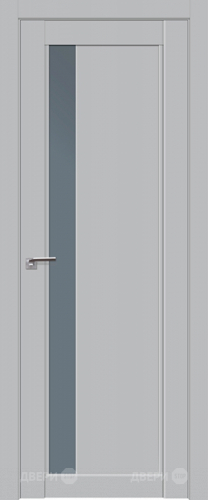 Межкомнатная дверь ProfilDoors 2-71U Манхэттен (графит) в Химках