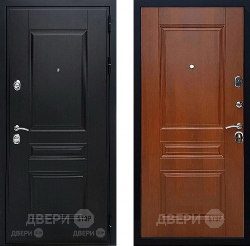 Входная металлическая Дверь Геркон (Gercon) Лондон панель МДФ Итальянский орех в Химках