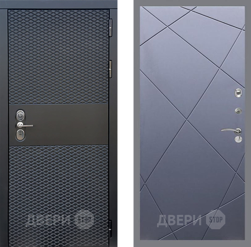 Входная металлическая Дверь Стоп БЛЭК CISA ФЛ-291 Силк титан в Химках