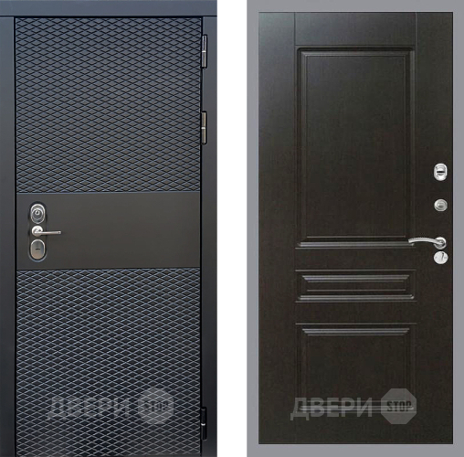 Дверь Стоп БЛЭК CISA ФЛ-243 Венге в Химках