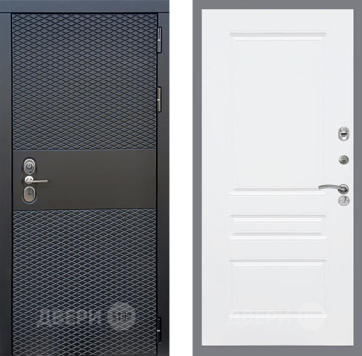 Дверь Стоп БЛЭК CISA ФЛ-243 Силк Сноу в Химках