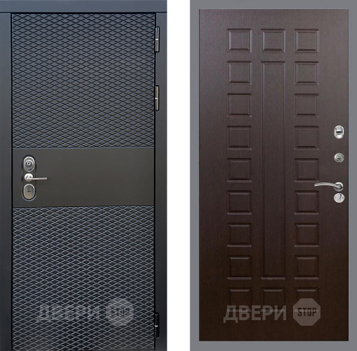 Входная металлическая Дверь Стоп БЛЭК CISA ФЛ-183 Венге в Химках