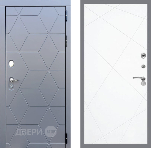 Дверь Стоп КОСМО ФЛ-291 Силк Сноу в Химках