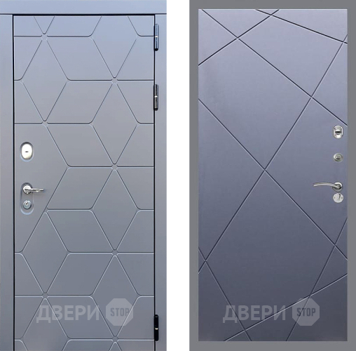 Дверь Стоп КОСМО ФЛ-291 Силк титан в Химках