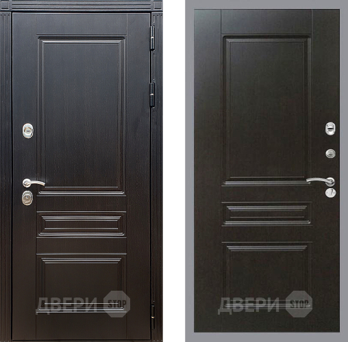 Дверь Стоп МЕГАПОЛИС ФЛ-243 Венге в Химках