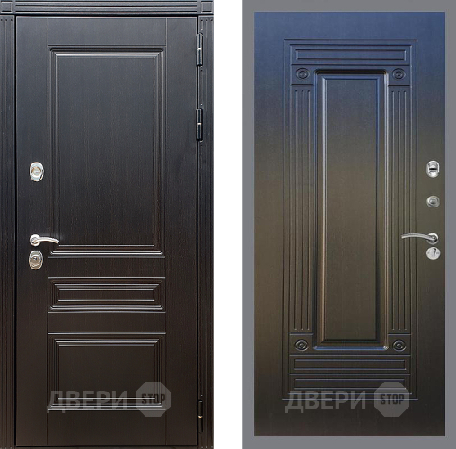 Дверь Стоп МЕГАПОЛИС ФЛ-4 Венге в Химках